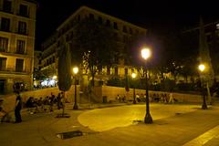 Malasaña neighborhood street view