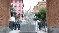 Monumento a Daoiz y Velarde in Plaza Dos de Mayo