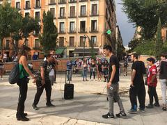 Rap en la Plaza del Dos de Mayo en Madrid