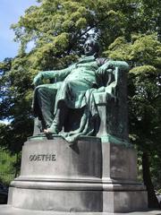 Goethe Denkmal in Vienna, Austria