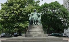 Goethe monument in Vienna, Austria