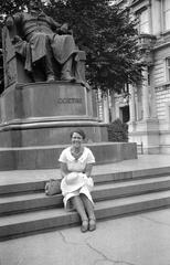 Statue of Goethe in Opernring, Vienna