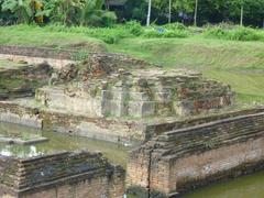 Ruins under water in Wiang Kum Kam