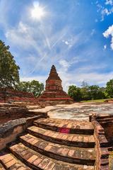 Ancient ruins at Wiang Kum Kam in Chiang Mai, Thailand