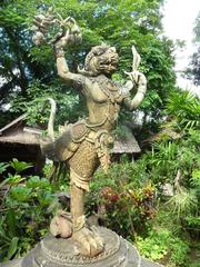 Mythical Demon statue in Wiang Kum Kam