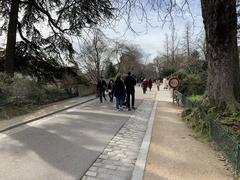 Parc Montsouris in Paris on a clear day