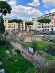 Largo di Torre Argentina in Rome, Italy