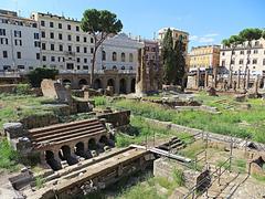 Largo di Torre Argentina archaeological site in Rome