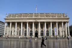 aerial view of Bordeaux