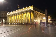 Bordeaux cityscape with historical buildings and waterfront