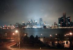 Detroit skyline 1996