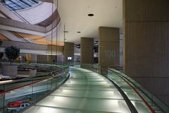 Interior of the Renaissance Center in Detroit