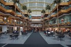 Interior of the Renaissance Center in Detroit, Michigan