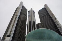 Renaissance Center in Detroit, Michigan