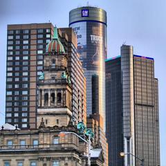 GM headquarters in downtown Detroit