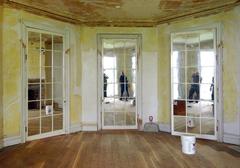 Hamilton Grange Dining Room with mirrored doors