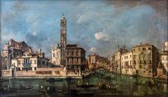 San Geremia and the Entrance to the Canneregio by Francesco Guardi