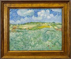 Plain at Auvers with rain clouds by Vincent Van Gogh