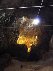 Exterior view of Grotte du Lazaret in Nice, France