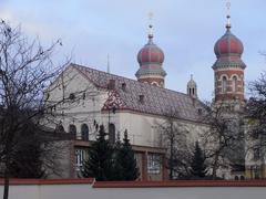 Plzeň Great Synagogue from the west