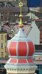 Tower of the Great Synagogue in Plzeň