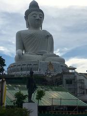 Big Buddha Phuket and Rama V sculptures