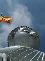 Big Buddha in Phuket view from the base