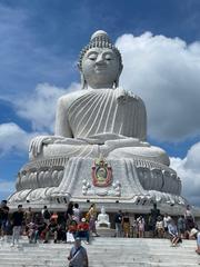 The Big Buddha in Phuket at noon