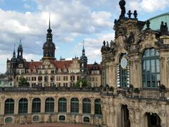 Protected monument of Saxony Zwinger in Dresden