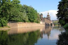 Dresden Zwinger palace with Kronentor