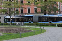 bus at Gärtnerplatz in Munich