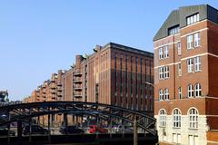 HafenCity in Hamburg waterfront