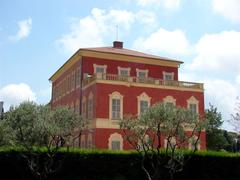 Musée Matisse in Nice with trompe l'oeil window surrounds