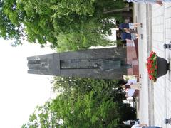 Monument to Vincas Kudirka in Vilnius