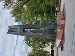 Vincas Kudirka Square Monument in Vilnius, Lithuania