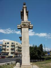 Arch of Hadrian in Athens, side view