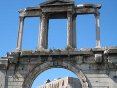 Acropolis viewed through the Arch of Hadrian