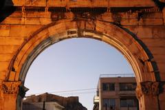 Arch of Hadrian East in Athens