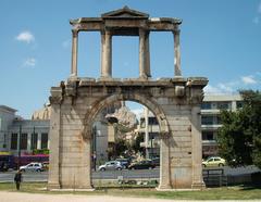 Arch of Hadrian in Athens