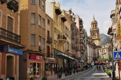 Panoramic view of Jaen, Spain