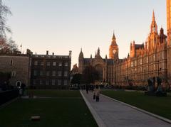 College Green in Westminster, London