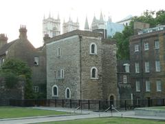 panoramic view of London with River Thames and notable buildings