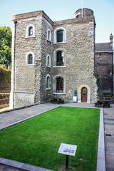 Front View of Jewel Tower with Entrance and Picnic Area