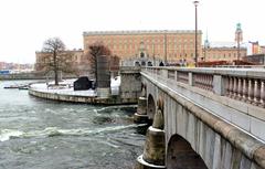 View of Gamla stan and Södermalm in Stockholm, Sweden