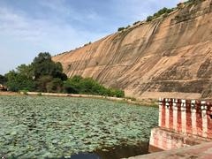 Yanai Mala Elephant Hill with Lotus Pond near Madurai