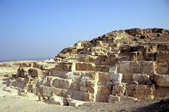 Corner of the unfinished Pyramid of Djedefre