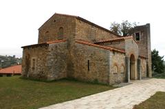 Iglesia de Santa María de Bendones north and west facades