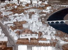 Dresden city model featuring Neumarkt and Frauenkirche