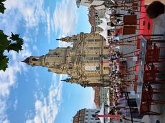 Palais Sommer 2023 event at Neumarkt with Frauenkirche in the background