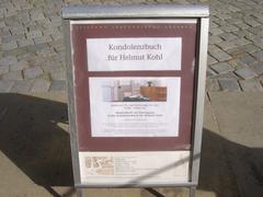 Frauenkirche Dresden 2017 Helmut Kohl memorial